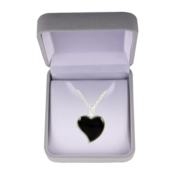 Heart Onyx [Silver]