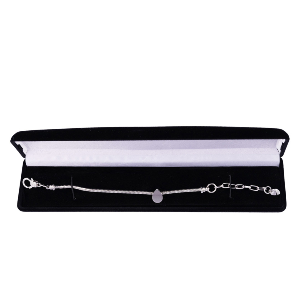 Tear Drop Bracelet 6-8in [Stainless]