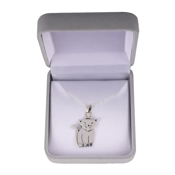 Cat Pendant [Silver]