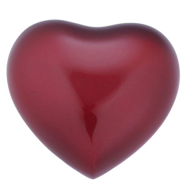 Arielle Heart Urn [Ruby] - Image 2