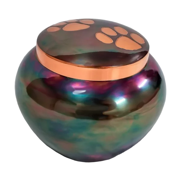 Odyssey Raku Metal Urn
