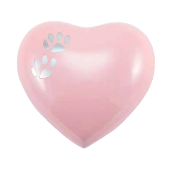 Arielle Heart Urn [Pink]