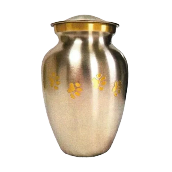 Pewter Paws Urn