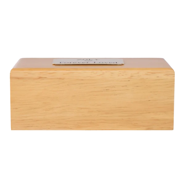 Red Oaks Traditional Wood Urn - Image 3